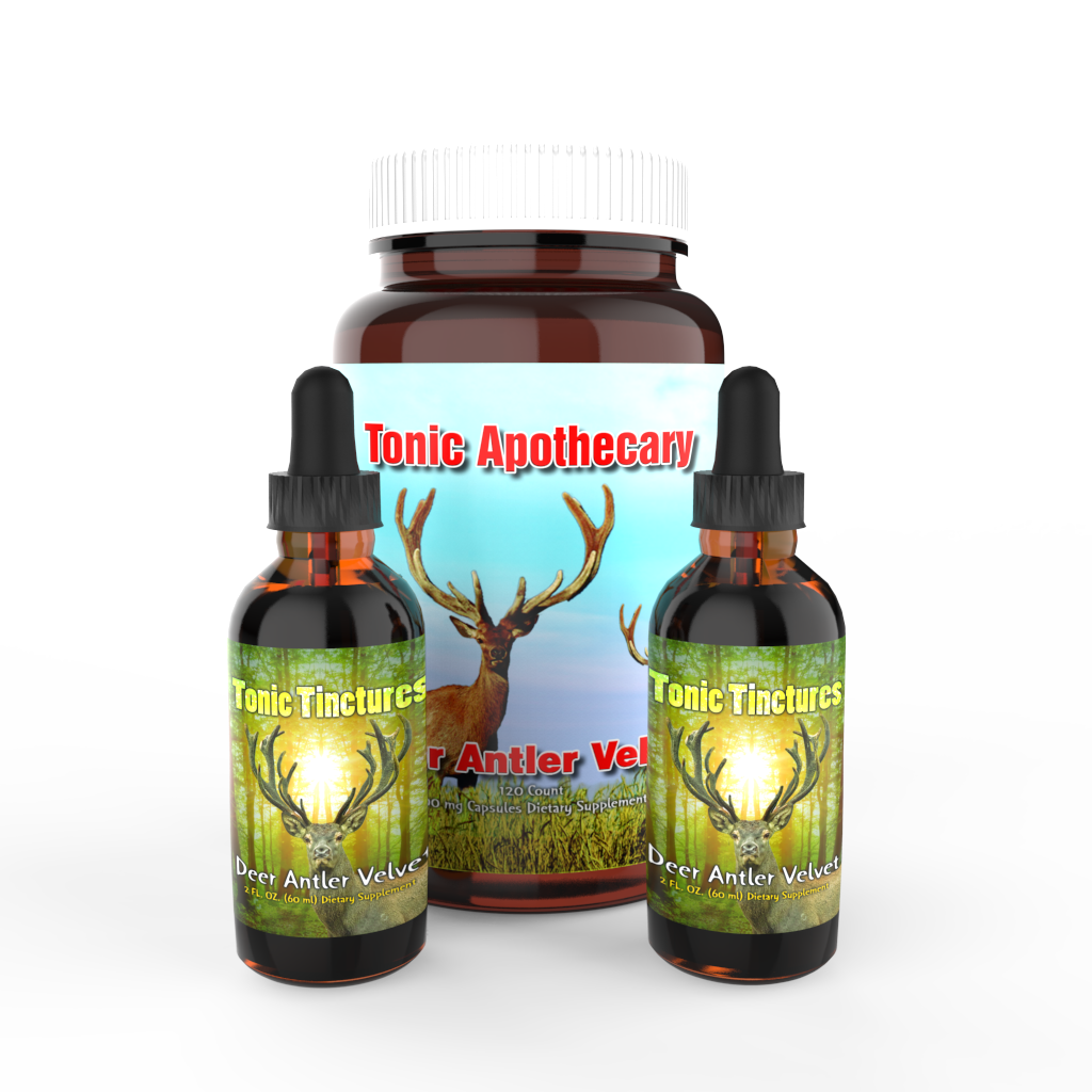 Deer Antler Velvet Powdered Capsules