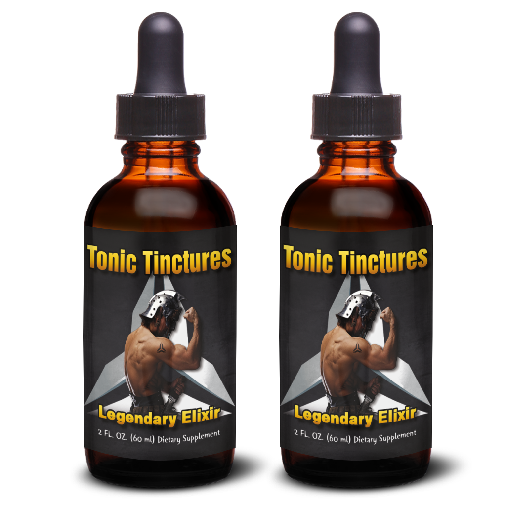 Tonic Tinctures Legendary Tonic Elixir Liquid Extract 2 Pack